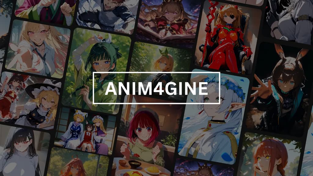 Anime-style images generated by Animagine XL 4.0