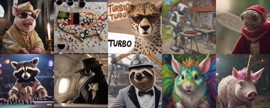 Image generated by SDXL Turbo in a single step